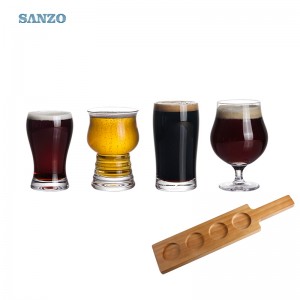 Sanzo Beer Glass Decal Beer Glass Personalizované sklenice na pivo Pilsner